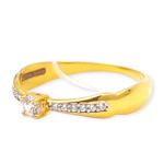 Beautiful Gold Zerkon Band for Ladies with Amazing Design